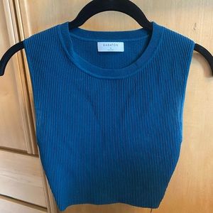 Aritzia Babaton high neck crop top.